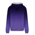 thumbnail image 6 of ZyeKqe Womens Oversized Hoodies Fleece Lined Sweatshirts Long Sleeve Pullover Gradient Color Drawstring Hooded Top Size S-5XL, 6 of 6
