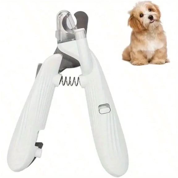 Led Pet Nail Clippers With Ergonomic Non-Slip Handle, Precision Stainless Steel Blades For Safe And Easy Trimming Of Dog And Cat Nails, Pet Grooming Tool