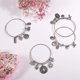 thumbnail image 2 of Kit para hacer pulseras expandibles de bricolaje, brazaletes de alambre ajustables con dijes expandibles para mujeres, fabricación de joyas de acero inoxidable con instrucciones., 2 of 7