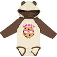 thumbnail image 3 of Inktastic Smart Cookie Girls Long Sleeve Baby Bodysuit, 3 of 5