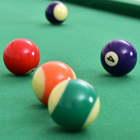 47" Pool Table Billiard Table Toys Game Set w/ 2 Cue ...