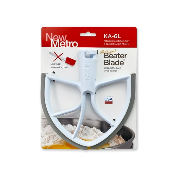 Original BeaterBlade for KitchenAid 6-Quart Bowl Lift Mixer, KA-6L, White, A
