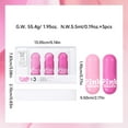 thumbnail image 7 of KISSIO Lip Gloss Set,3 PCS Moisturizing and Pigmented Lip Glaze,Liquid Lipstick No Sticky,Shine for Plumper Looking Lips,Cruelty Free,Group A,0.19 oz x3, 7 of 7