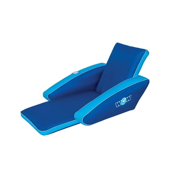 WOW Sports Modern Lounger Pool Float with Cupholder (23-WPF-4542-WOW)