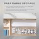 thumbnail image 4 of unbranded Caja Para Guardar Cables Plásticos Resistente Y Fácil De Limpiar Para El Hogar, 4 of 8