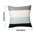 thumbnail image 3 of iOPQO Pillow Case Throw Pillow Cases Decorative Soft Square Geometric Style Throw Pillow Cover Cover 4 Piece Set 16x16 Inch 40x40cm B, 3 of 3
