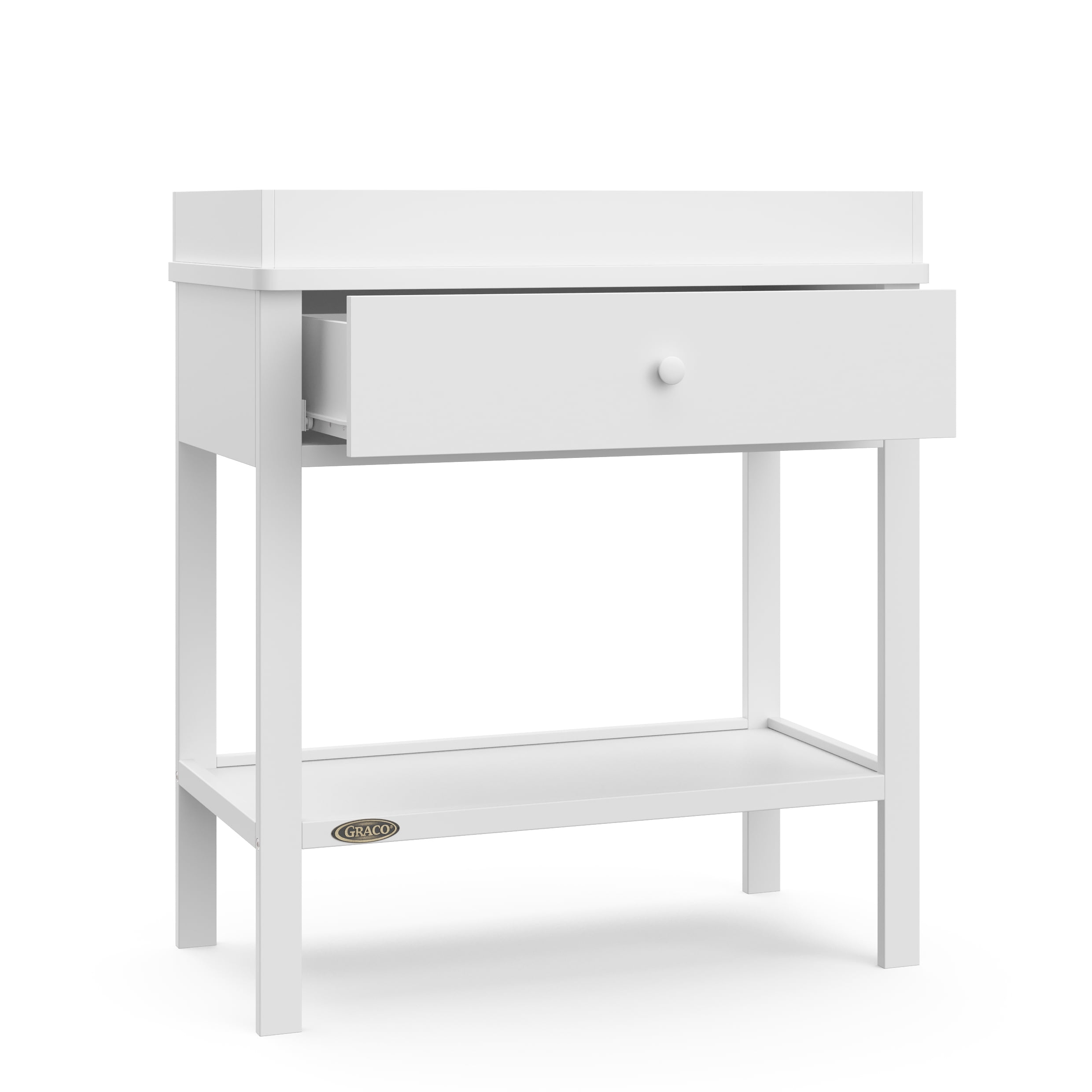Graco Storage Infant Changing Table, White