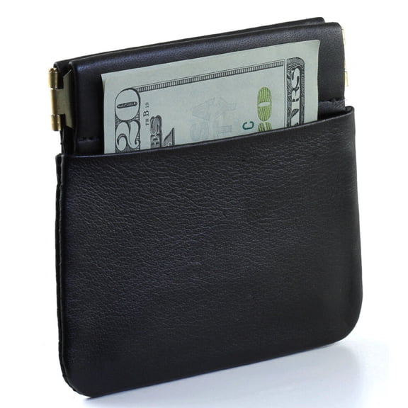 Facile Squeeze Coin Purse with Front Pocket