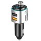 thumbnail image 2 of Bluetooth FM Transmitter for Car, 7 Colors LED Backlit Bluetooth Car Adapter with QC3.0 Charging Handsfree Car Kit, 2 of 5