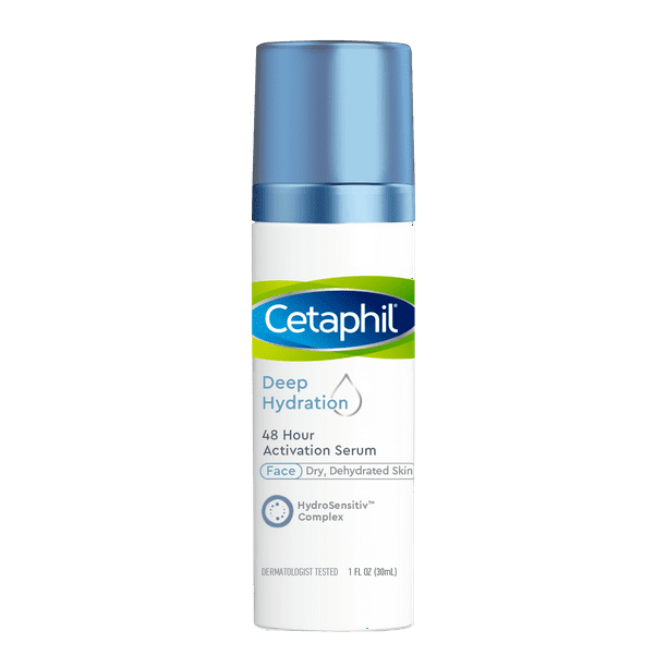 Cetaphil Deep Hydration 48 Hour Activation Serum, 48 Hour Dry Skin Face