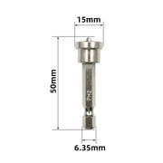 5Pcs Plasterboard Screws Locating Batch Head Locating Batch Head Screwdriver Bits Ph2 Drywall Dimpler Bits Drilling Bits Tools Smile Home