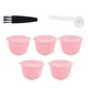 thumbnail image 1 of Cápsulas de café Kit de taza de filtro de café recargable reutilizable Accesorio para DOLCE GUSTO (Rosa 5 cápsulas 1 cuchara 1 cepillo), 1 of 8