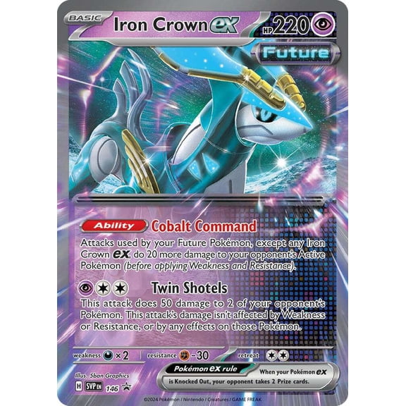 Pokemon Scarlet & Violet Promo Iron Leaves ex SVP128 #SVP146