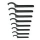 thumbnail image 1 of 8pcs / Set Apertura 22mm-65mm Gancho ER CNC Tornillo De Sujeción De La Mordaza Tuerca Llave Durable Llave Crestada De La Tuerca Del Conductor Del Zócalo Acero Carbono, 1 of 9