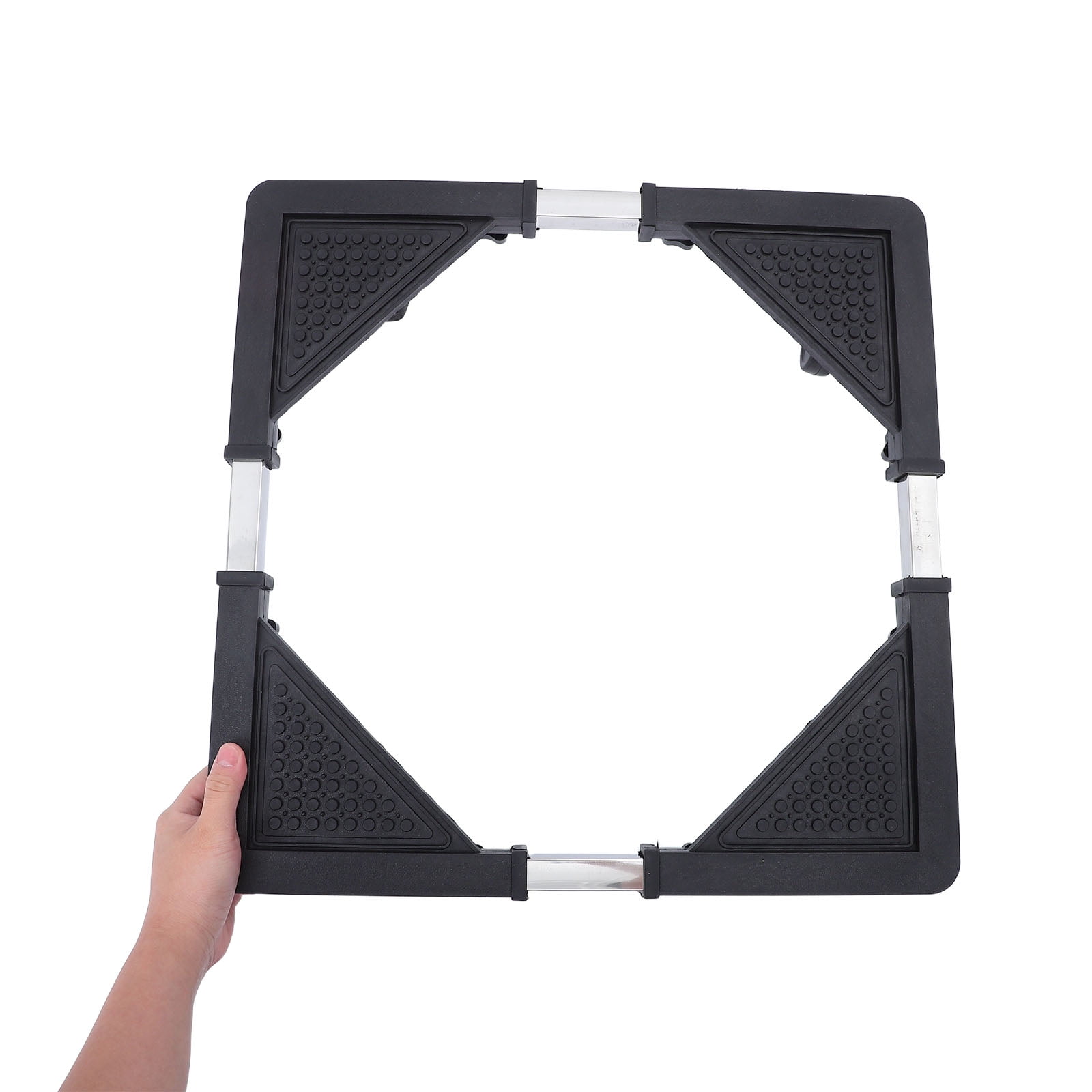 LOLIPPYY Adjustable Washing Machine Stand with Heavy-Duty Wheels for Easy Appliance Mobility and Stability