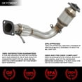 thumbnail image 5 of GEARTRIONICSPART Flex Pipe Catalytic Converter Exhaust for 2010-2013 Chevy Equinox GMC Terrain 2.4L, 5 of 9