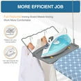 "TOOLF Ironing Board Combo Stand with Clothes Hanger & Iron Rest