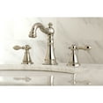 thumbnail image 2 of Fauceture FSC1979AL English Classic Widespread Bathroom Faucet, Polished Nickel, 2 of 5