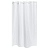Hookless 3569416 Litchfield Shower Curtain, White, 71 x 74 in. - 12 Per Case