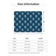 thumbnail image 5 of Fotbe Blue Owl Manta de Franela con Estampado, Manta Ultrasuave para Cama, Sofá, Auto, Hipoalergénica y Antibolitas-50"x40", 5 of 6
