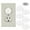 Clear, variant on Clearance NANDIYNZHI Americans Socket Cover Child Socket Cover 2X Anti Electric Socket Clear