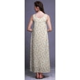 thumbnail image 2 of Bimba Robe de Nuit en Rayonne Imprimée pour Femmes, Sans Manches, Tenue de Nuit, Robe Maxi - TG, 2 of 5