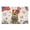 E, variant on pdqouc 4th Of July Patriotic Floor Mat Rustic American Patriotic Gnomes and Flag Colorful Floral Indoor Doormat Independence Day Doormat Low Profile Rug for Home Office Decorations