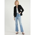 thumbnail image 5 of Scoop Women's and Women’s Plus Ultimate ScubaKnit Relaxed Blazer with Scrunch Sleeves, Sizes XS-4X, 5 of 5
