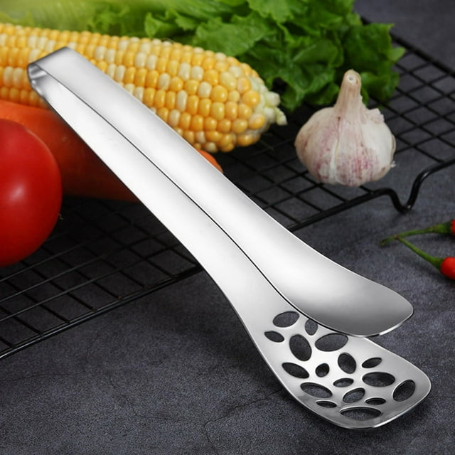Pinza Para Alimentos, Conveniente Pinza Para Barbacoa, Duradera Para Servir Utensilios De Cocina OTVIAP Kitchen Clamp