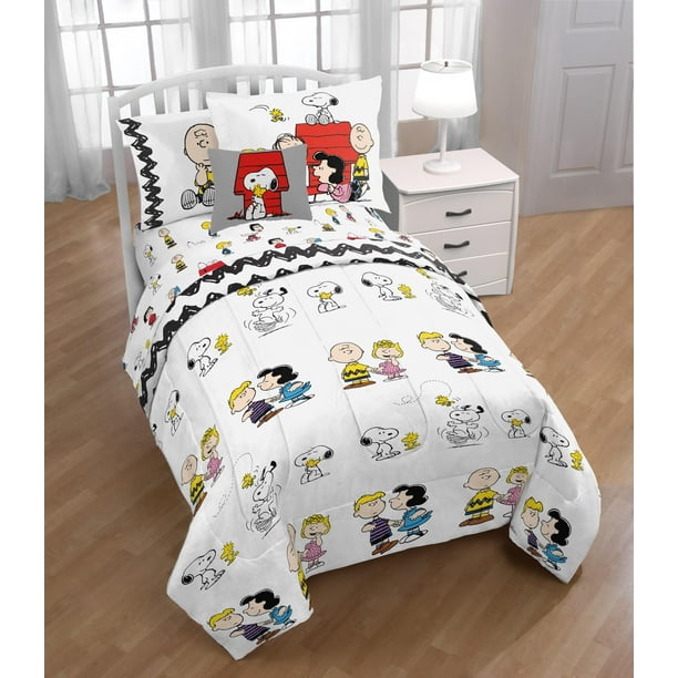 Peanuts 'Classic Pals' Twin/Full Bed Set - Walmart.com ...