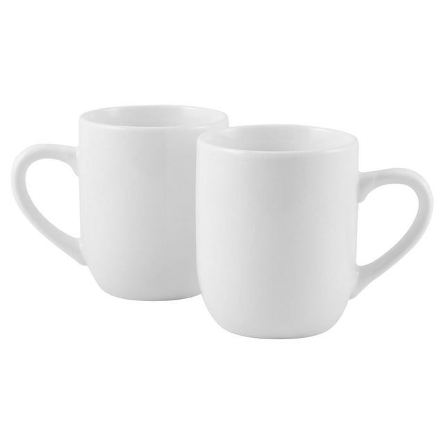 Mainstays Glazed White Stoneware 12 - Ounces Mug