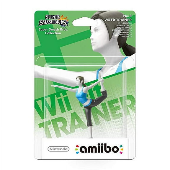 Nintendo Amiibo Figure - Super Smash Bros. - WII FIT TRAINER
