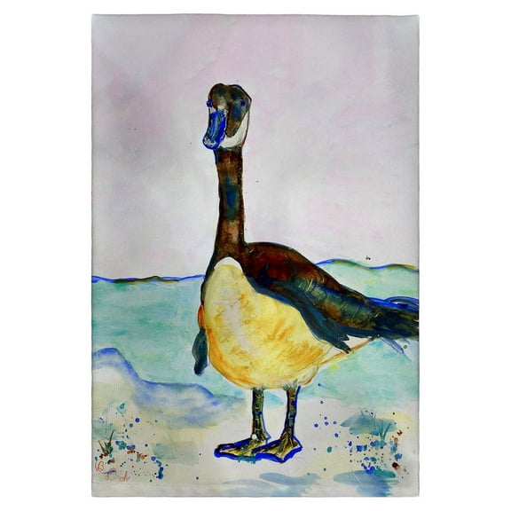 Betsy Drake Interiors Betsy's Goose Guest Towel