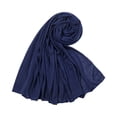 thumbnail image 2 of Willtoo Woman Soft Scarf Shawl Plain Cotton Jersey Scarves Turban Women Long Shawls Heads Wrap Headsband, 2 of 3