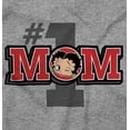 thumbnail image 2 of Betty Boop Number 1 Mom Mother's Day Zip Hoodie Sweatshirt Women Brisco Brands S, 2 of 6