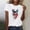 A114 White, variant on Xdegoge 4th of July Butterfly Floral Graphic T Shirt for Women Short Sleeve Crewneck Casual Classic Red White and Blue Patriotic Celebration Summer Vacation Tops Tees