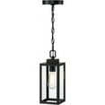 thumbnail image 6 of 1-Light Outdoor Pendant Lighting Fixture, Modern Black Hanging Ceiling Lamp, 6 of 8