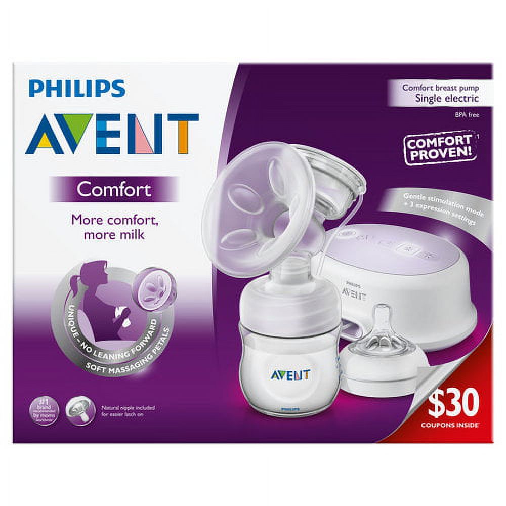 Philips Avent Single Electric Comfort Breast Pump, 5 pc - image 2 of 4
