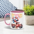 thumbnail image 4 of Vintage Patriotic Labrador Retriever 4th of July Independence Memorial Day 11oz Accent Two-tone Mug Lab Dog Lover Gifts Coffee Tea Cup - 01006, 4 of 5