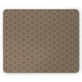 thumbnail image 1 of Antique Oriental Mouse Pad, Rhythmic Abstract Circular Petals OrnamentsIntricate Layout, Rectangle Non-Slip Rubber Mousepad, Tan and Dark Sepia, by Ambesonne, 1 of 1