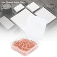 thumbnail image 3 of 100 Pcs Star Shaped Paper Clips, Stainless Steel Anti Slip Star Planner Clips Star Bookmark Clips with Clear Storage Box for Albums Cards Envelopes, 3 of 7