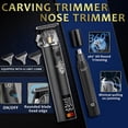 thumbnail image 3 of Men's Professional Hair Clipper & Trimmer Set with LED Display, Zero-Gap T-Blade, 3 of 5