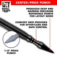 Spring Loaded Center Punch 1/8" Punch 3/16" Manual Centre Punch for