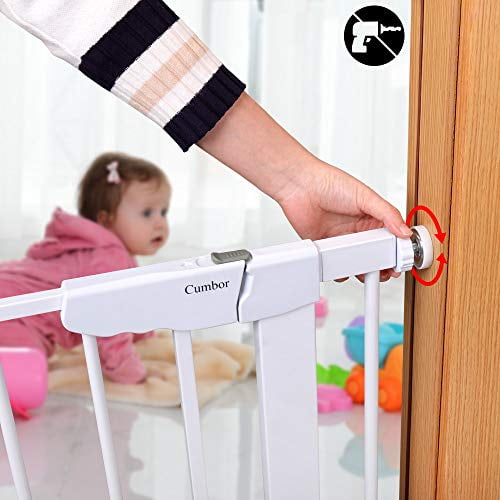 Cumbor auto close safety baby gate online