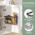 thumbnail image 5 of Cabinet Door Lid Organizer 3-Pack, Cabinet Organizers and Storage, Compact Design for Space Optimization-Over the Cabinet Door Organizer for Diverse Storage Solution, 5 of 9