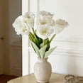 thumbnail image 2 of Artificial Flower Bouquet 7-Piece Set Silk Floral Arrangement,Wedding Table Centerpiece for Indoor Home Decor Event Decoration, 2 of 6