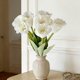 thumbnail image 2 of Artificial Flower Bouquet 7-Piece Set Silk Floral Arrangement,Wedding Table Centerpiece for Indoor Home Decor Event Decoration, 2 of 6