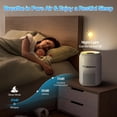 thumbnail image 3 of Rddmen 3-in-1 Air Purifier for Home - H13 HEPA Air Filter, Covers Up to 1095 sq ft for Bedrooms, Offices & Living Rooms (White), 3 of 7