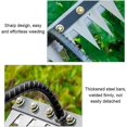 thumbnail image 2 of 5/6/7/8 Teeth Carbon Steel Garden Weeding Rake,Carbon Steel Garden Weeding Rake,Garden Rakes Metal Heavy Duty,for Backyard Lawn Gardening Weeding Loosening Tools (8Teeth), 2 of 8