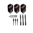thumbnail image 2 of Viper Black Ice Soft Tip Darts with Blue Rings, 18 Grams, 2 of 4
